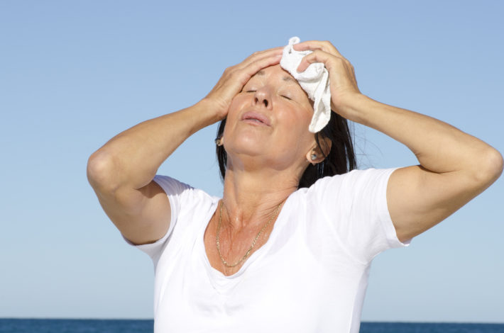 Hot Flashes Increased by Summer Heat