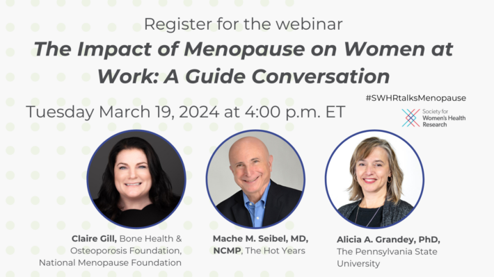 New Webinar on Menopause in the Worplace